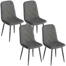 Netto Marken-Discount HOMCOM Esszimmerstühle Polyester, Stahl Angebot