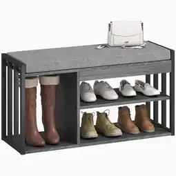Netto Marken-Discount HOMCOM Schuhbank Spanplatte Angebot