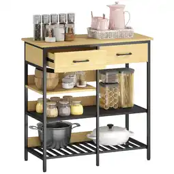 Netto Marken-Discount HOMCOM Sideboard Spanplatte, Stahl Angebot