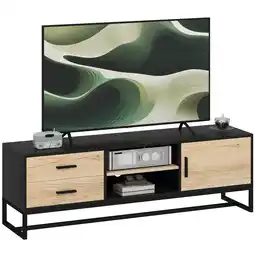Netto Marken-Discount HOMCOM TV Schrank Spanplatte, Stahl Angebot