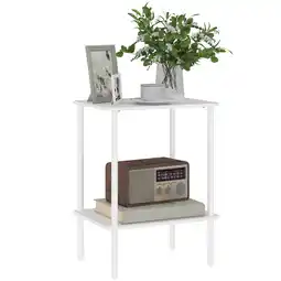 Netto Marken-Discount HOMCOM Couchtsich Spanplatte, Metall Angebot