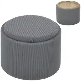 Netto Marken-Discount HOMCOM Ottomane Polyester, MDF Angebot