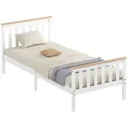 Netto Marken-Discount HOMCOM Bettgestell Kiefernholz Angebot