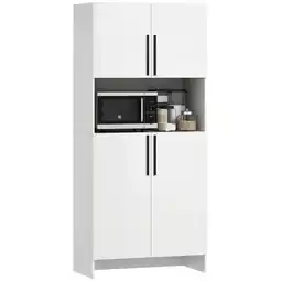 Netto Marken-Discount HOMCOM Küchenschrank Spanlatte Angebot