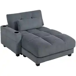 Netto Marken-Discount HOMCOM Schlafsofa Polyester, Mehrschichtenplatte Angebot