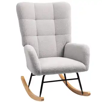 Netto Marken-Discount HOMCOM Schaukelstuhl Teddysamt Angebot