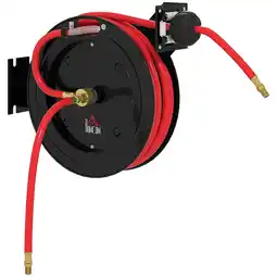 Netto Marken-Discount HOMCOM Schlauchtrommel Metall, Kunststoff Angebot