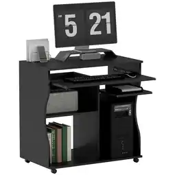 Netto Marken-Discount HOMCOM Computertisch Spanplatte, Kunststoff Angebot