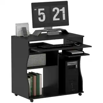 Netto Marken-Discount HOMCOM Computertisch Spanplatte, Kunststoff Angebot