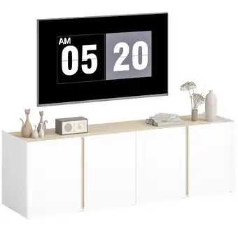 Netto Marken-Discount HOMCOM TV Schrank Spanplatte Angebot