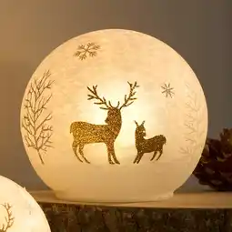 NKD LED-Glaskugel Winterzauber mit Timerfunktion Angebot