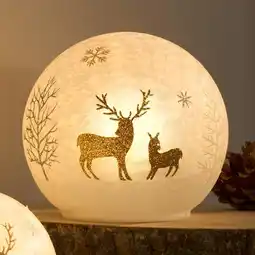NKD LED-Glaskugel Winterzauber mit Timerfunktion Angebot