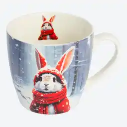 NKD XXL-Kaffeebecher mit Winter-Motiven, ca. 480 ml Angebot