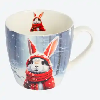 NKD XXL-Kaffeebecher mit Winter-Motiven, ca. 480 ml Angebot