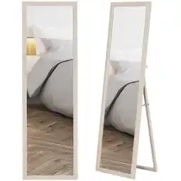 Netto Marken-Discount HOMCOM Ganzkörperspiegel Hartglas, Kunststoff Angebot