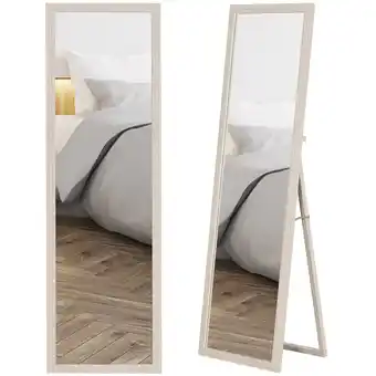 Netto Marken-Discount HOMCOM Ganzkörperspiegel Hartglas, Kunststoff Angebot