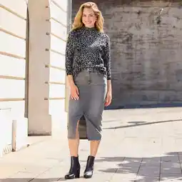 NKD Damen-Jeansrock mit Schlitz Angebot