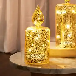 NKD LED-Glaskerze in Gold-Optik Angebot