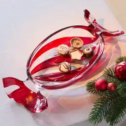 NKD Servierteller in Bonbon-Design, Ø ca. 33x15x4,5 cm Angebot