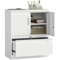 Netto Marken-Discount HOMCOM Aktenschrank Stahl Angebot