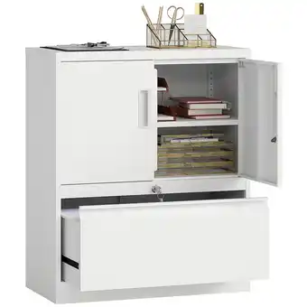 Netto Marken-Discount HOMCOM Aktenschrank Stahl Angebot