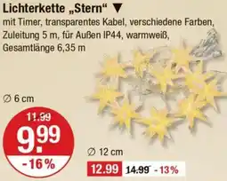 V Markt Lichterkette ,,Stern" Angebot