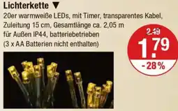 V Markt Lichterkette Angebot