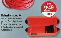 V Markt Sicherheitsbox Angebot