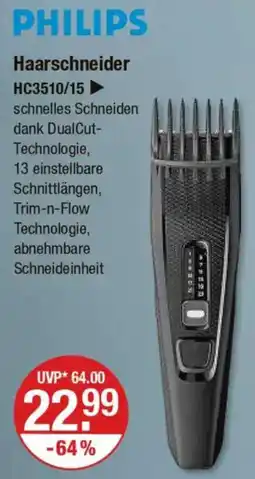 V Markt PHILIPS Haarschneider HC3510/15 Angebot