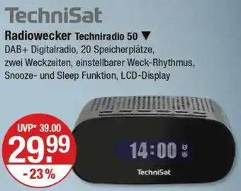 V Markt TechniSat Radiowecker Techniradio 50 Angebot