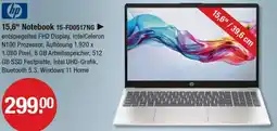V Markt hp 15,6" Notebook 15-FD0517NG Angebot
