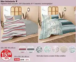 V Markt Biber Bettwäsche Angebot