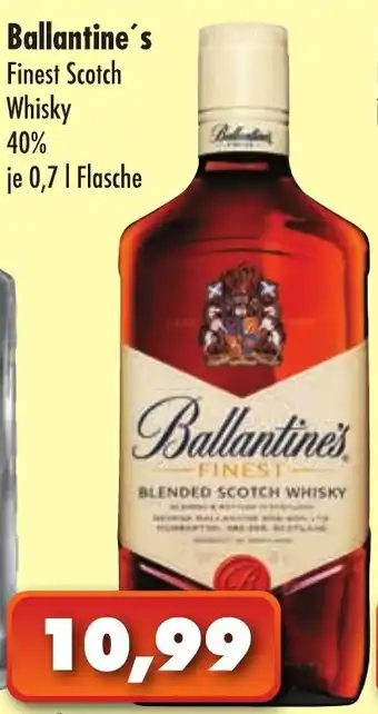 Lösch Depot Ballantine's Finest Scotch Whisky 0,7L Angebot