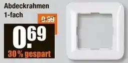 V Baumarkt Kopp Abdeckrahmen 1-fach Angebot