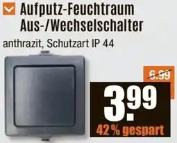 V Baumarkt Kopp Aufputz-Feuchtraum Aus-/Wechselschalter Angebot