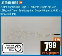 V Baumarkt Lichterregen Angebot