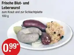 V Markt Frische Blut- und Leberwurst Angebot