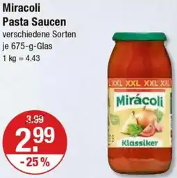 V Markt Miracoli Pasta Saucen Angebot