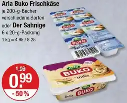 V Markt Arla Buko Frischkäse oder Der Sahnige Angebot