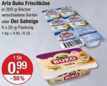 V Markt Arla Buko Frischkäse oder Der Sahnige Angebot