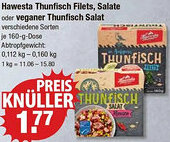 V Markt Hawesta Thunfisch Filets, Salate oder veganer Thunfisch Salat Angebot