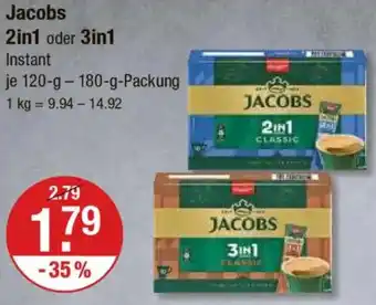 V Markt Jacobs 2in1 oder 3in1 Angebot