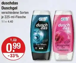 V Markt duschdas Duschgel Angebot