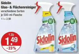 V Markt Sidolin Glas- & Flächenreiniger Angebot