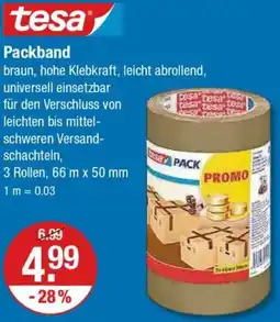 V Markt tesa Packband Angebot