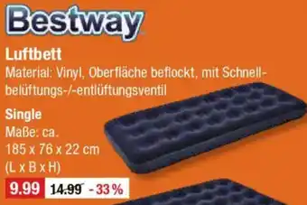 V Markt Bestway Luftbett Single Angebot