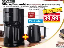 Norma SEVERIN Filterkaffeemaschine Angebot