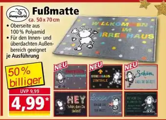 Norma Fußmatte Angebot