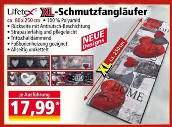 Norma Lifetex XL-Schmutzfangläufer Angebot