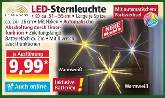 Norma LED-Sternleuchte Angebot